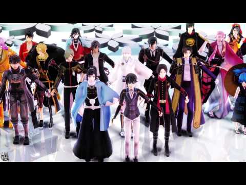 【MMD刀剣乱舞】シャララ【刀剣男士46人】