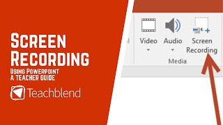 Screen Recording Using Powerpoint - Teacher Staff Guide / Remote Teaching & Learning. (Free) screenshot 5