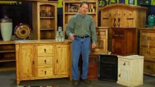 Tres Amigos has the widest selection of high quality, handmade, solid wood Mexican rustic furniture. This short video details some 