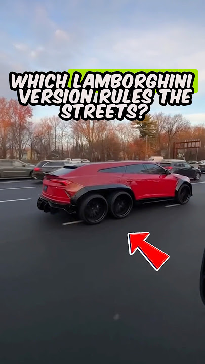 Which Lamborghini Version Rules The Streets? 🏎💨🔥