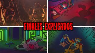 Los 6 Finales del Five Nights At Freddy's Security Breach EXPLICADOS