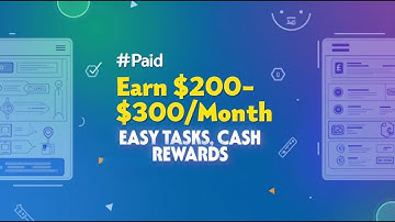 #Paid Side Hustle: Earn $200–$300/Month