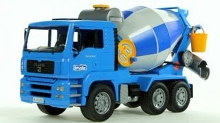 MAN Cement Mixer Truck (Bruder 02744) | ブルーダー MAN