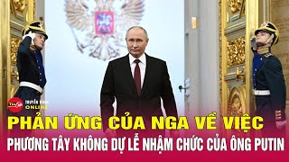 Phản ứng của Nga khi phương Tây không dự lễ nhậm chức của ông Putin | Nga Ukraine mới nhất | Tin24h