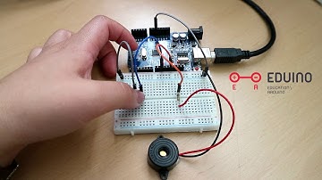 [에듀이노] 아두이노 상상키트 기본편_부저 택트 스위치 동작영상