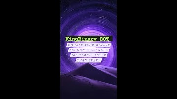 KingBinary BOT ( Market Maker Software )