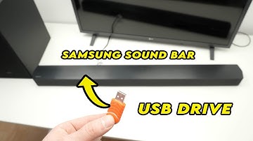 How to Use an USB Drive With Your Samsung Soundbar HW-C450