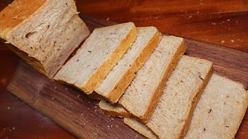 Cách làm BÁNH MÌ NGŨ CỐC NGUYÊN HẠT - Công thức bánh Healthy- Eat Clean NGON (không bơ, không trứng)