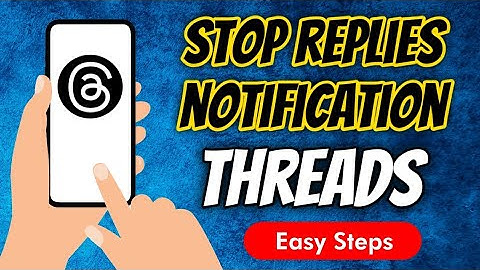 How To Stop Getting Notification From Replies In Threads, an Instagram App