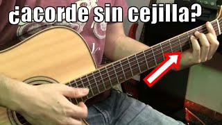 Video thumbnail of "Cómo tocar el acorde de FA y de SI sin cejilla"