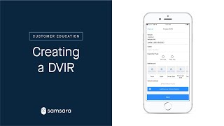 Driver App - Creating a DVIR screenshot 2