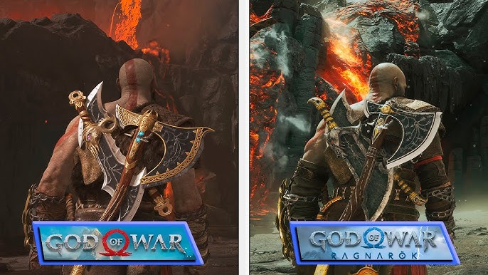 WATCH: PS5 vs PS4 vs PC First Comparison of God of War - EssentiallySports