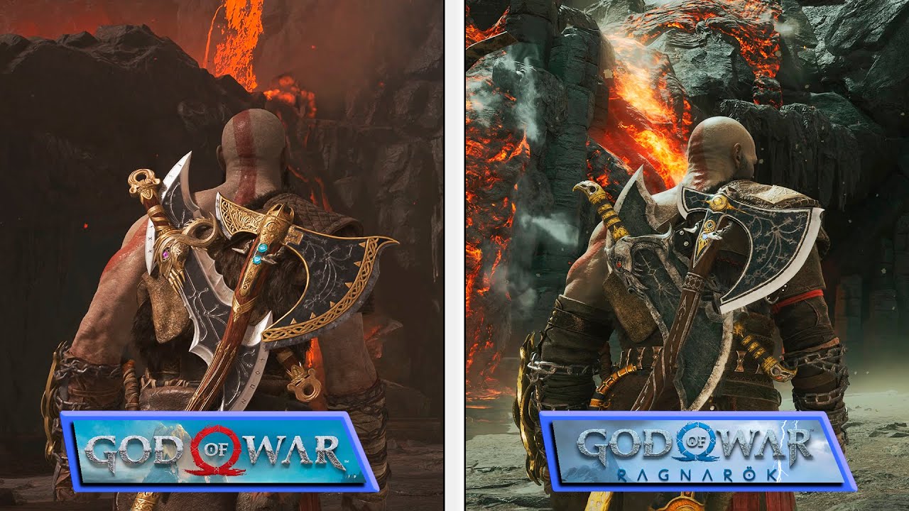 God of War 2018 vs God of War: Ragnarok