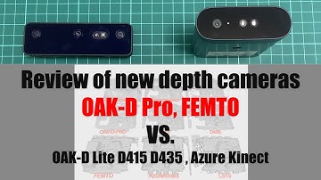 OAK-D Pro and Femto ZED Mini(Neural Depth Mode), pointcloud of new depth cameras comparison
