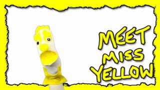 Meet Miss Yellow - Color Kids Learning Colors - Kids Educational - TV Shows Online - Puppet Show