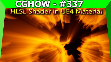 Rays HLSL Shader in UE4 Material Custom Node | Download Project Files