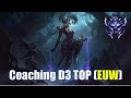 Coaching: Diamond 3 Camille (EUW)