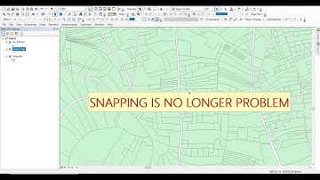 Snapping Tool in ArcMap ll How to add snap when editing in ArcMap
