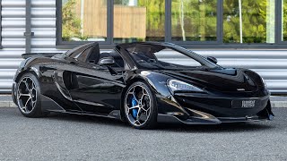 2020 McLaren 600LT Spider - MSO Abyss Black - Walkaround (4K)