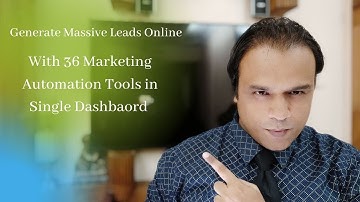 Lead Generation Tools - 36 Marketing Automation Tools  - Automate Lead Generation Process !