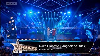 Roko Blažević vs. Magdalena Brlek - All I Ask ― RTL Zvijezde 2018