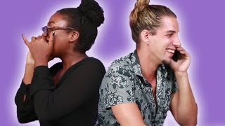 COUPLES HAVE PHONE SEX FOR THE FIRST TIME