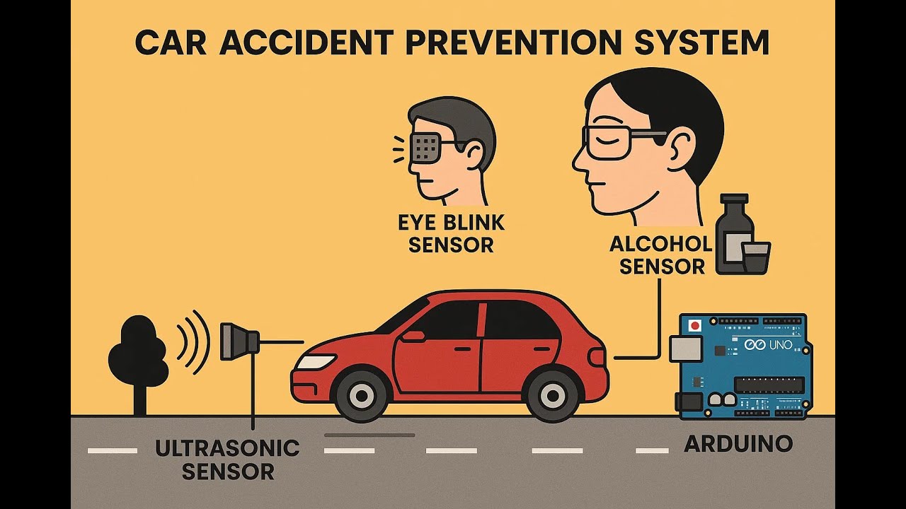 HVS-3653. Система предотвращения автомобильных аварий с датчиком моргания, обнаружения алкоголя и...