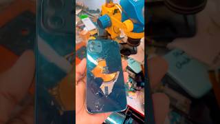 I phone 12 full body charge and folder change #smartphone #brokenfix #fixmyphone #youtubeshorts