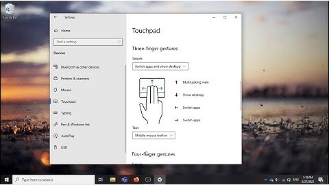 Middle Mouse Button Click Laptop