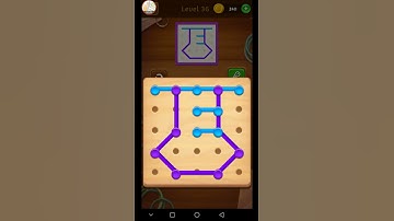3rd Grade Level 36 Solution Line Puzzle Color String Art Walkthrough Gameplay