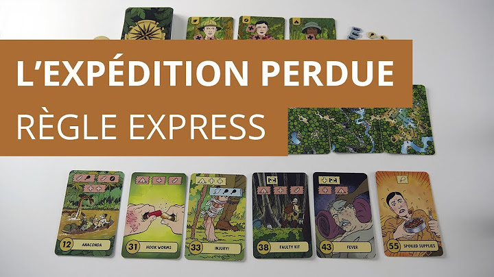 L'Expédition Perdue - Règle Express