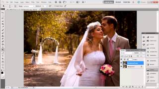 Обработка свадебной фотографии в Lightroom и Photoshop