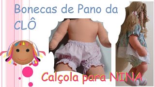 Bonecas De Pano Da Clô: Moldes do corpo e roupas da boneca NINA