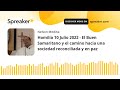 Homilía 10 Julio 2022 - El Buen Samaritano y el camino hacia una sociedad reconciliada y en paz