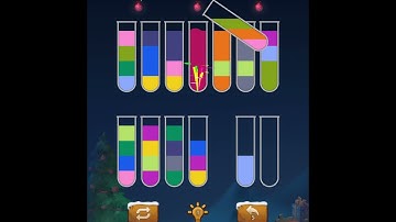 water color sort puzzle level 184 - sort water color puzzle level 184 / watersortpuzzle video 4K 🤗