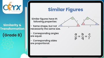 Similarity and Transformations | Grade 8 Math | Oryx Learning