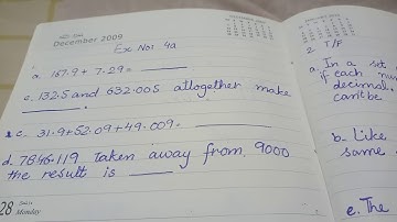 Oxford Countdown class 5 || Chapter no 4 || Exercise no 4a || Decimal and Percentage