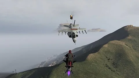 The easiest way to make a jet griefer leave the game