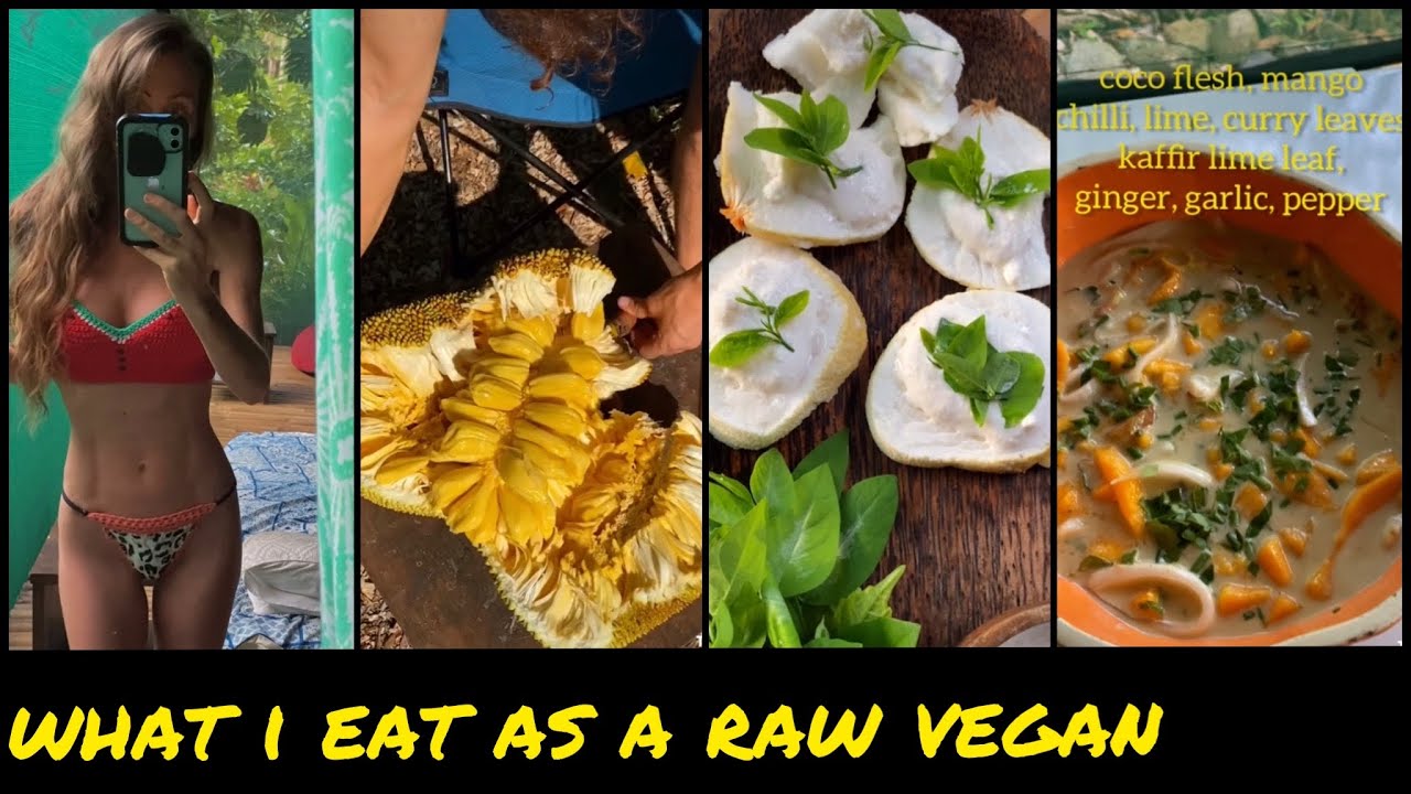 What I eat in a day on a raw vegan diet