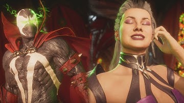 Spawn Is Aware of Sindel Betraying Her Family And Manipulating Shao Kahn - Mortal Kombat 11