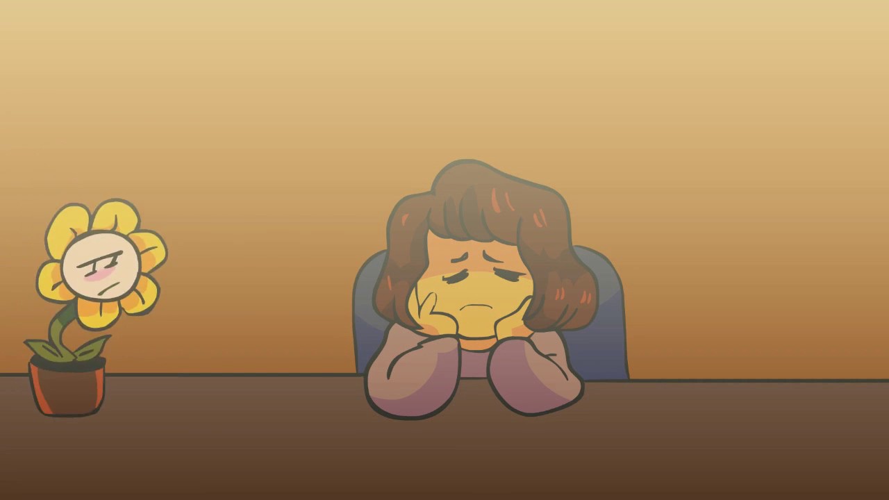 Flowey Animation Undertale - How Flowey Helps Frisk in School (ANIMATION) - YouTube