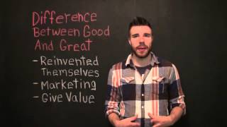 The Difference Between Good And Great