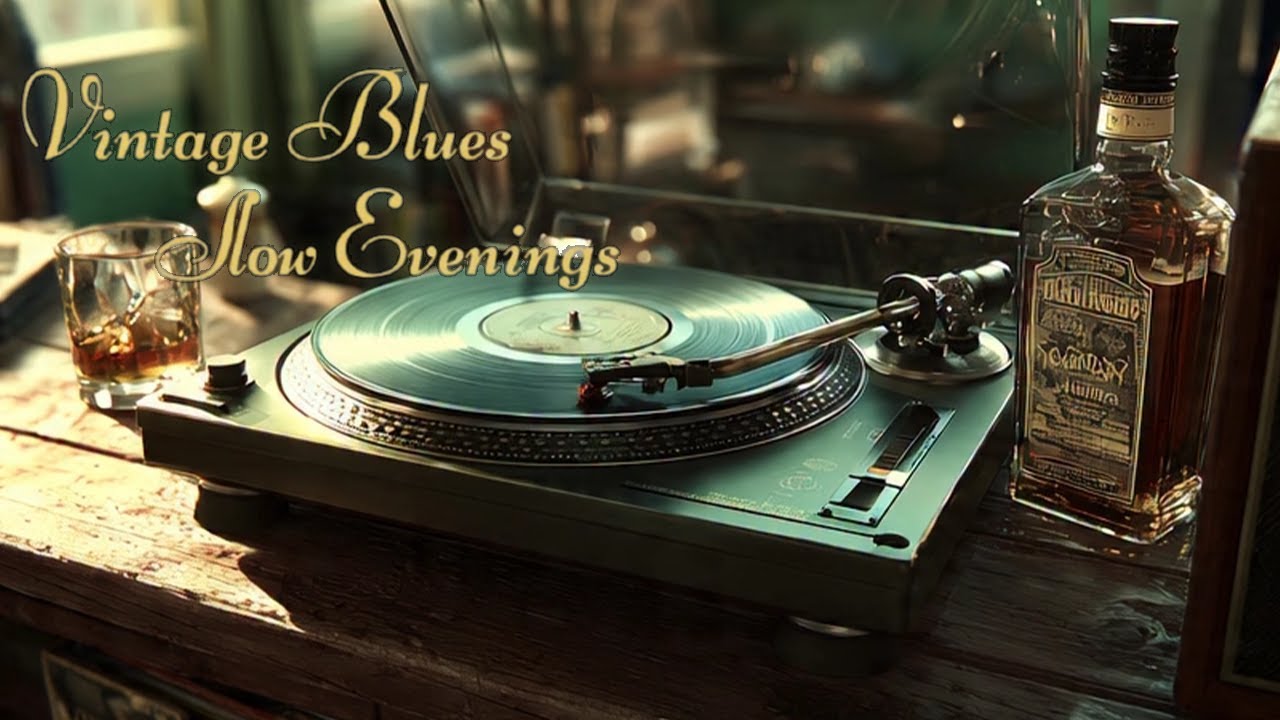 Vintage Blues Vinyl | Whiskey Lounge Music for Relaxation & Slow Evenings, Whiskey Night Blues