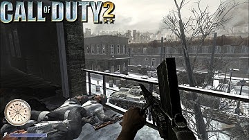 CALL OF DUTY 2 - Prison Break Back2front Mod | Russian Campaign