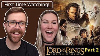 The Lord of the Rings: The Return of the King | Part 2 | First Time Watching! | Movie REACTION!