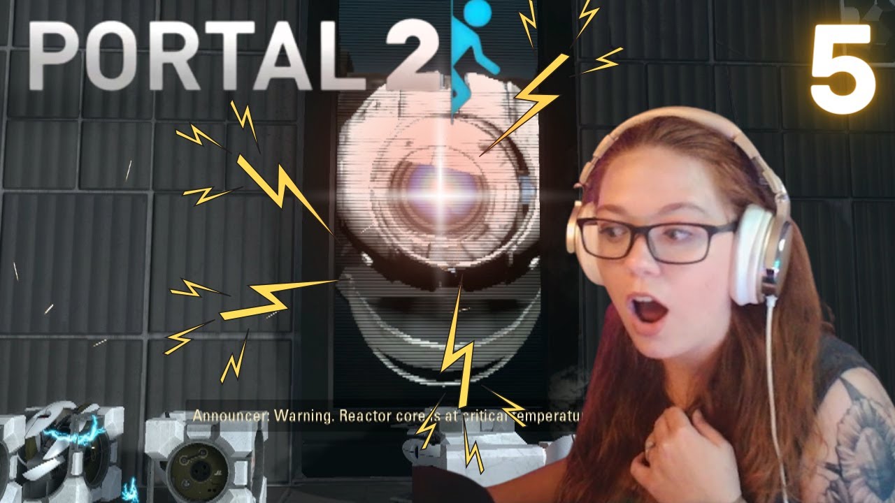 Portal 2 Blind First Playthrough (Part 5) - YouTube