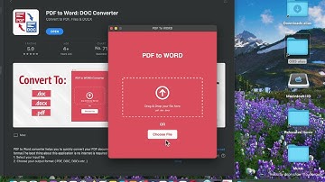 PDF to Word DOC Coverter not really FREE App [MAC] Basic Overview - Mac App Store