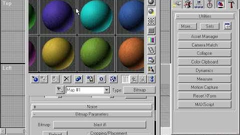 3D STUDIO MAX BASIC TUTORIALS (IFL Function).AVI