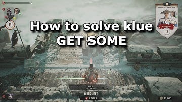 MK1 Invasions - How to solve klue GET SOME in the Rampart mesa