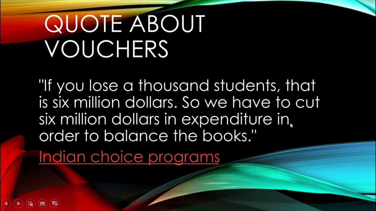 charter schools and vouchers YouTube